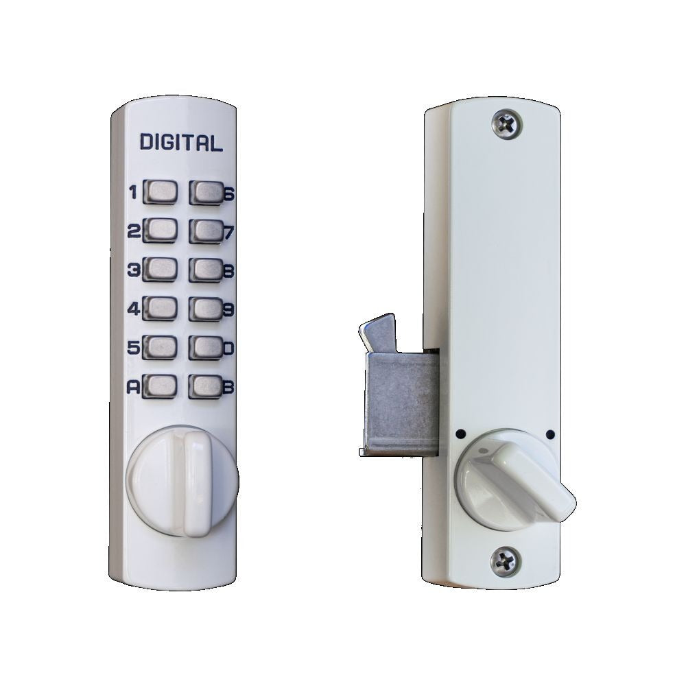 LOCKEY Lockey C150WH Mechanical Keyless Hook Bolt Lock