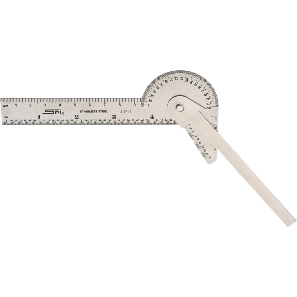 SPIROTHERM Spi 13-971-7 Combination Square Set 4 Inch Stainless