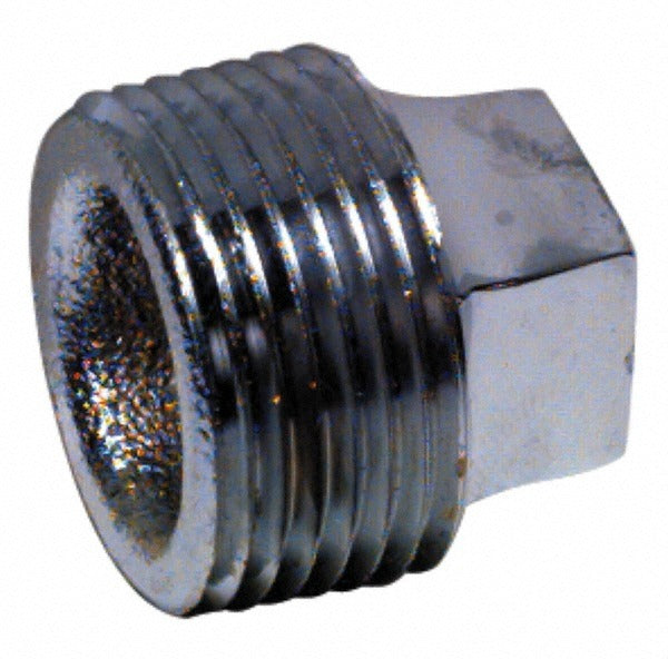 MERIT BRASS Merit Brass K617A-04 Square Head Pipe Plug 1/4 in 316 Ss