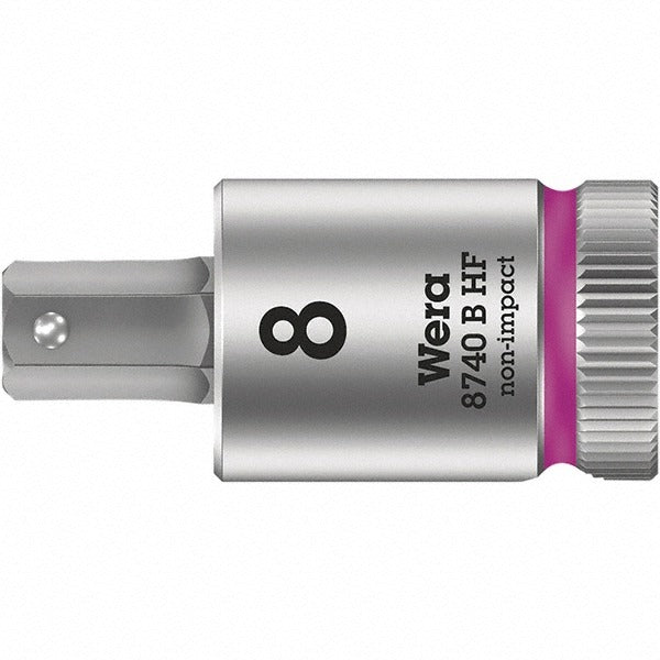 WERA Wera 05003089001 Hex Bit Socket 3/8 in Drive 1/4 in Hex