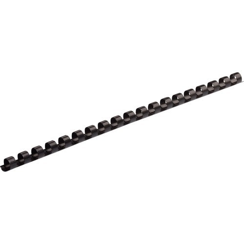FELLOWES Fellowes FEL52320 Plastic Comb Binding 1/4 Inch Black 25 Pack