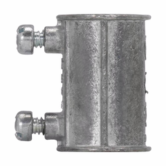 Crouse-Hinds 460DC Crouse-Hinds Series 460DC 1/2 Inch Die-Cast Zinc Set Screw EMT Coupling