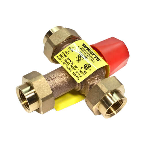 Watts 6550789 LF1170M2-UT Mixing Valve Bronze Press Connection 3/4 Inch