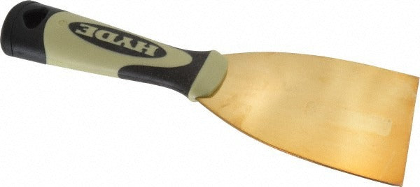 HYDE TOOLS Hyde Tools 06421 Stiff Brass Scraper 3x4 Inch Blade