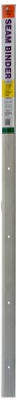 FROST KING Thermwell H433FS/6 Satin Silver Fluted Seam Binder