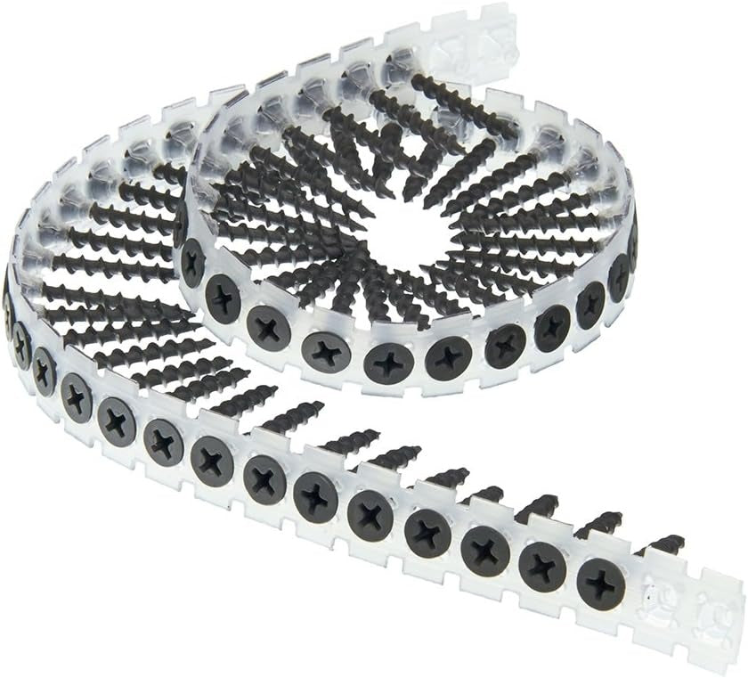 SENCO Senco 06A125P DuraSpin No. 6 1-1/4-Inch Drywall to Wood Collated Screw (1,000 per Box)