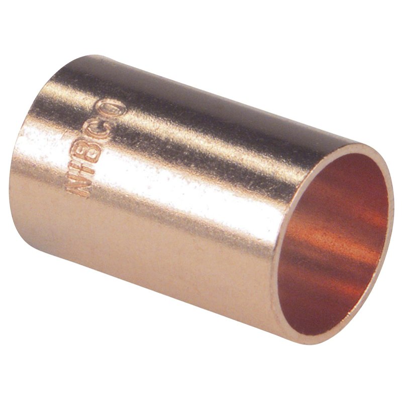 NIBCO Nibco W00725D Reducing Copper Coupling With Stop 1/2 In x 1/4 In (1 Pk)