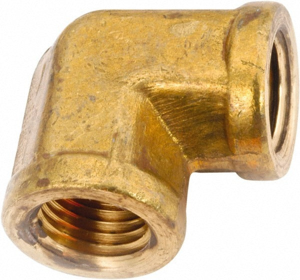 ANDERSON METALS Anderson Metals 756200-08 Brass 90 Elbow 1/2 in Npt