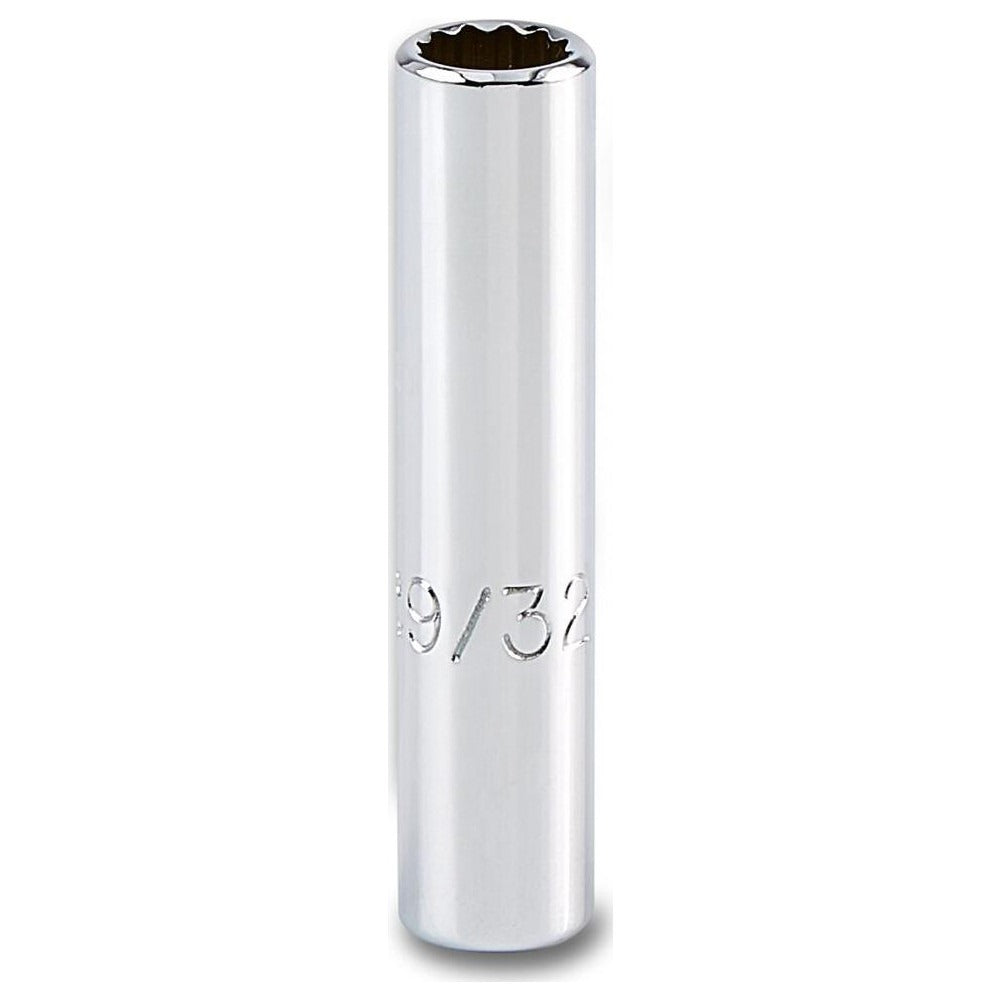 PROTO Proto J4709LT Deep Hand Socket 9/32 in 12-pt 1/4 Drive