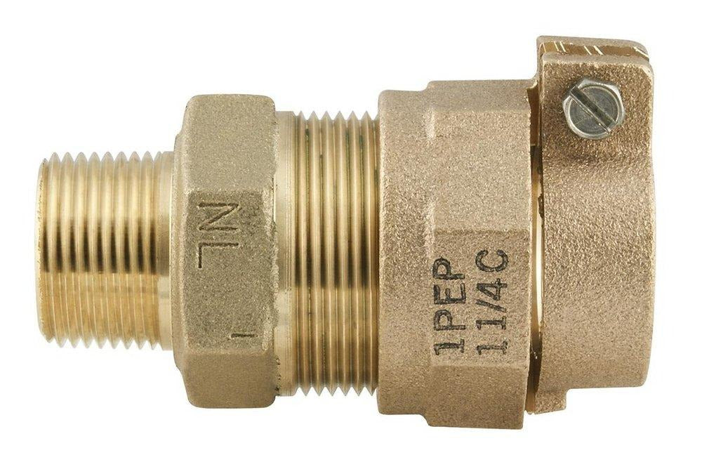 FORD METER BOX Ford Meter Box C86-44-NL 1 in MIPS Brass Coupling (Each) FC8644NL