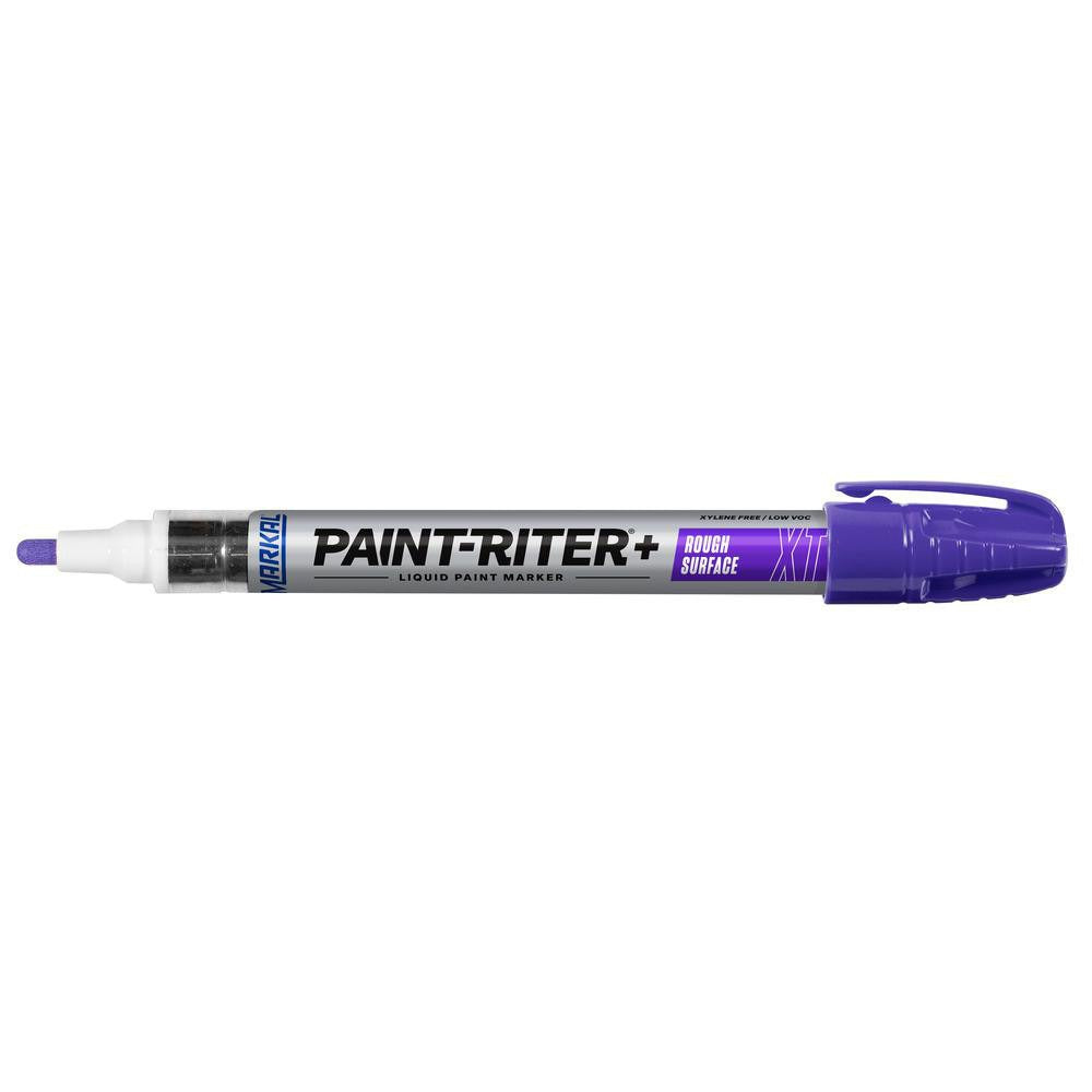 MILWAUKEE Markal 97262 Liquid Paint Marker Bullet Tip Purple