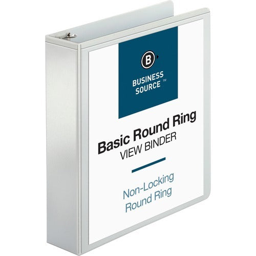 BUSINESS SOURCE Business Source BSN09957 2 Inch Round Ring View Binder