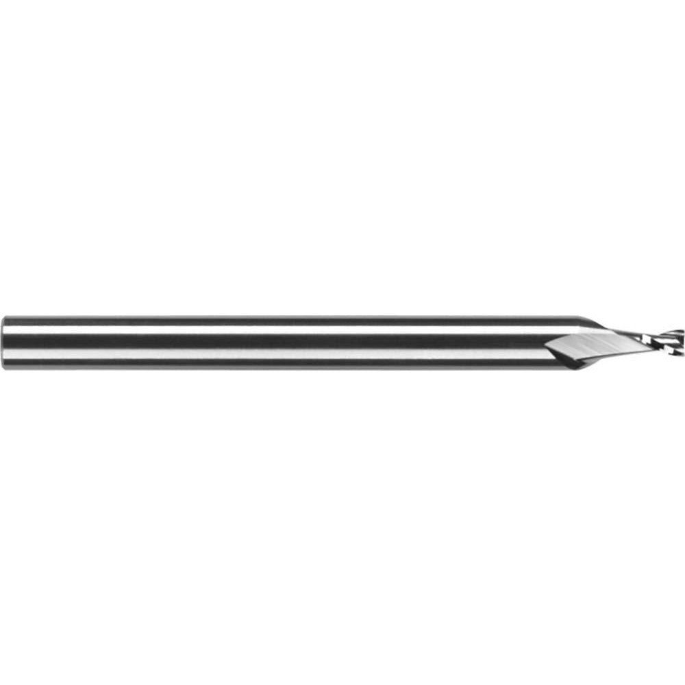 ROBBJACK Robbjack SS-2-022 Square End Mill 0.022 in 2 Flute Carbide