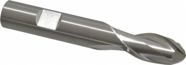 CLEVELAND CONTROLS Cleveland C42124 Ball End Mill 0.5 in 2 Flute Hss