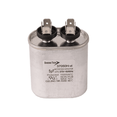 DiversiTech 37050H 5mfd 370V Oval Run Capacitor