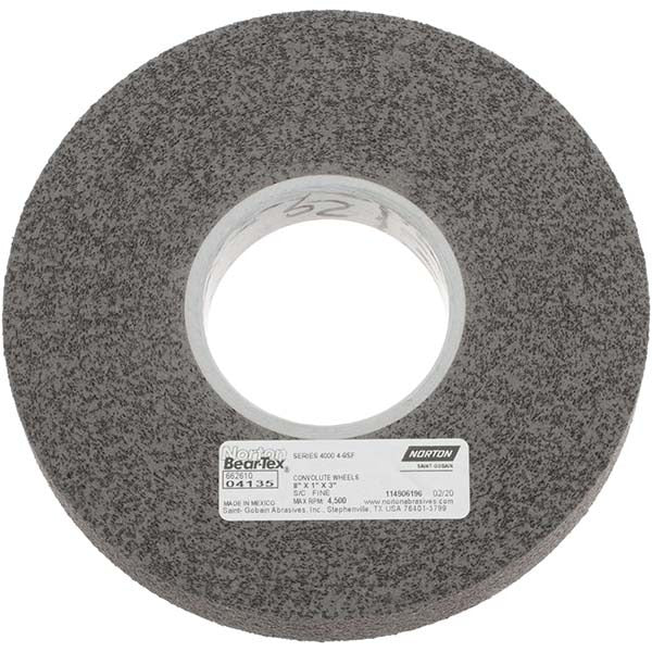 NORTON Norton 66261004135 Convolute Deburring Wheel 8 Inch