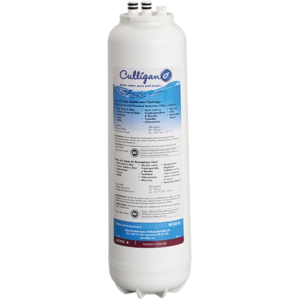CULLIGAN CULLIGAN RC-EZ-4 Easy-Change 4 Icemaker and Refrigerator Water Filter Cartridge