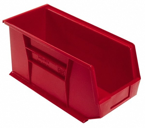 QUANTUM STORAGE SYSTEMS Quantum Storage QUS265RDCS Hopper Stacking Bin Red 6-pack