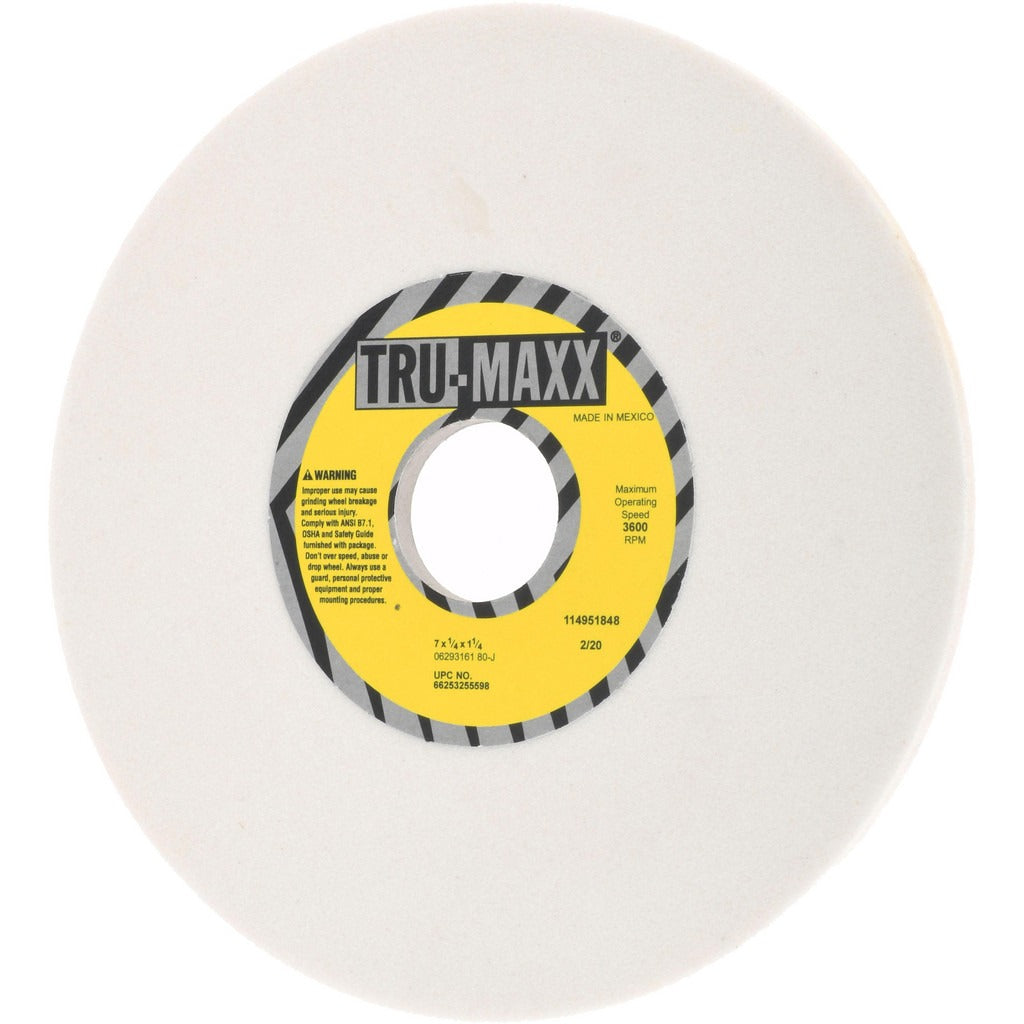 TRU-MAXX Tru-maxx 66253255598 Surface Grinding Wheel 80 Grit 7 in