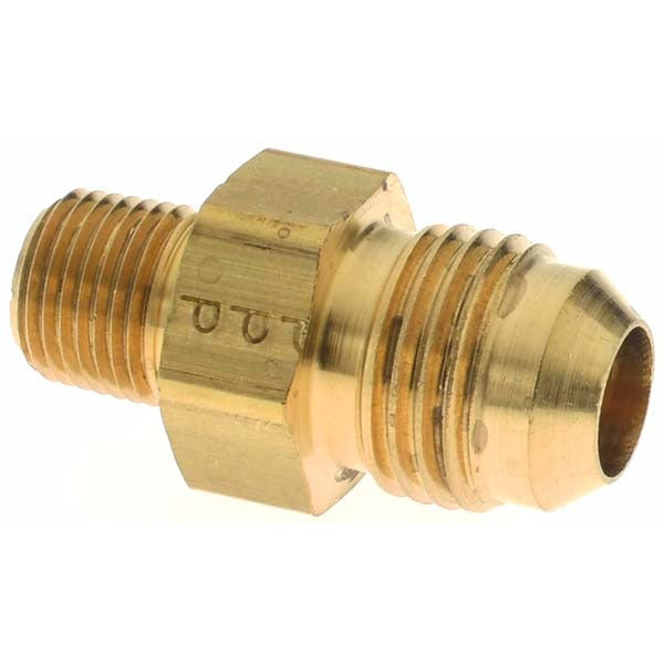 PARKER Parker PT-00258 Brass Male Adapter 3/8 in 1/8-27 Nptf 37 Flare