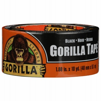 GORILLA Gorilla Glue Company 105631 Black Gorilla Tape 10 Yard