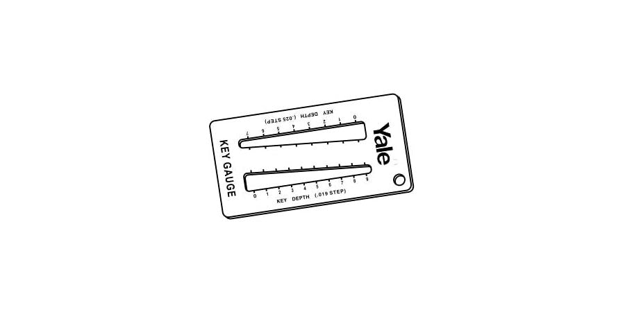ACCENTRA Accentra KG1 Key Gauge (.019 and .025 Steps)