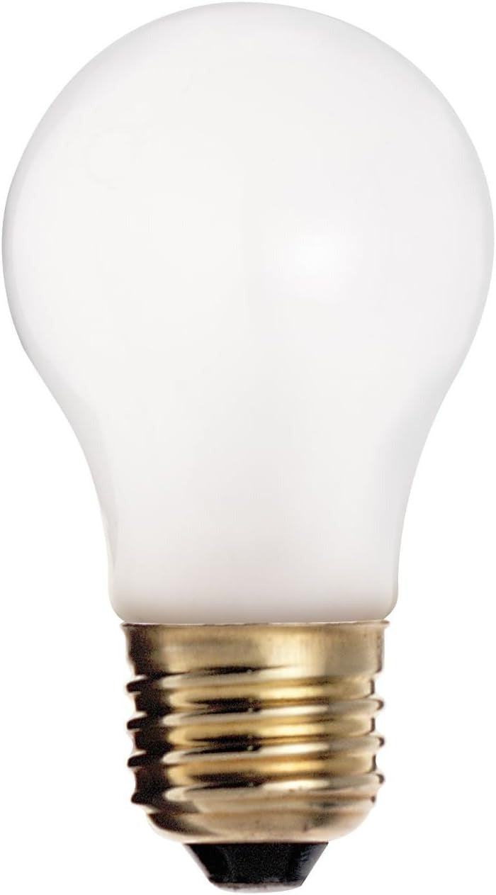 SATCO Satco S3949 A15 A-Line Incandescent Bulb 15 Watt (2 Pack)