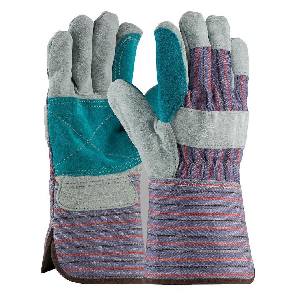 PIP Pip 84-7633 Work Gloves Large Cowhide Leather Gauntlet