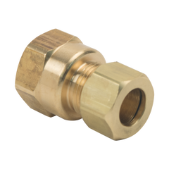 BrassCraft 66-6-6X 3/8 in. OD Tube x FIP Brass Adapter