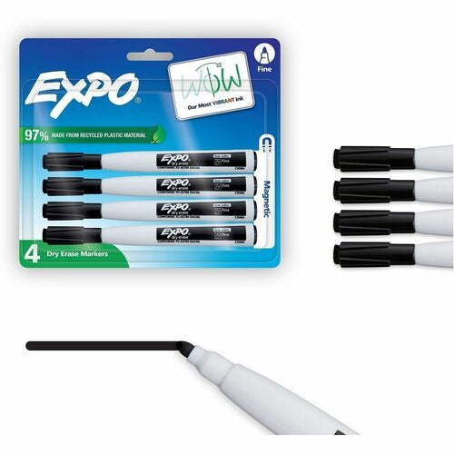 SHARPIE Newell Brands SAN2211584 Dry-erase Marker Fine Tip 4-pack