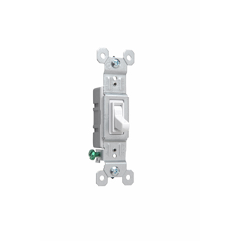 LEGRAND Legrand 660-WG Trademaster self-grounding toggle switch 15 A 120 V (Single Pole) 660G