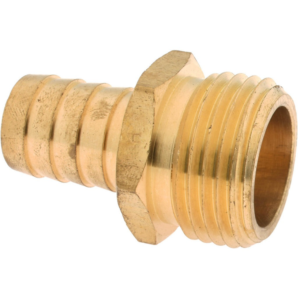 VALUE COLLECTION Value Collection 12323 Hose Barb Garden Hose Adapter 3/4 X 5/8 Brass