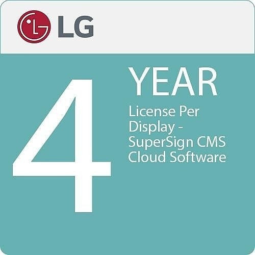 LG Lg SSC-Y4SLB.AUS Supersign Cloud Cms 4 Year Subscription