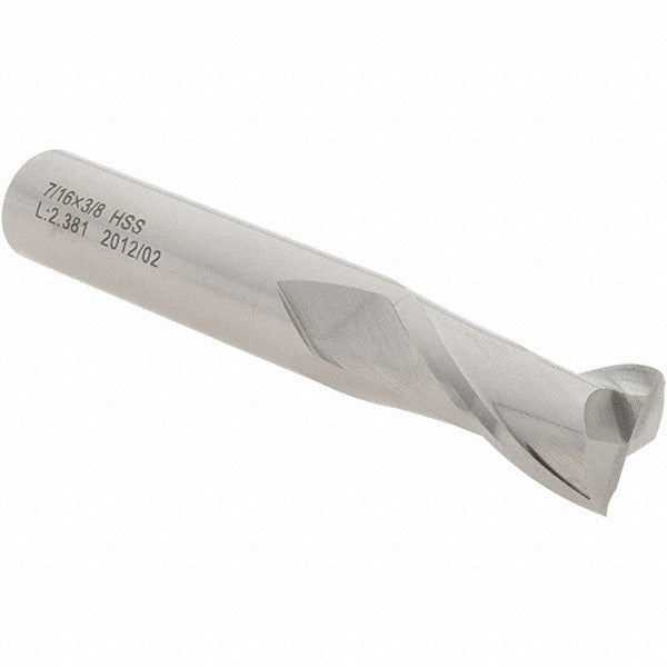 VALUE COLLECTION Value Collection 27645 Square End Mill 7/16 in 2 Flute Hss