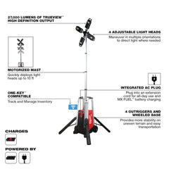 Milwaukee Tool MXF041-1XC MX Fuel Rocket Tower Light Charger