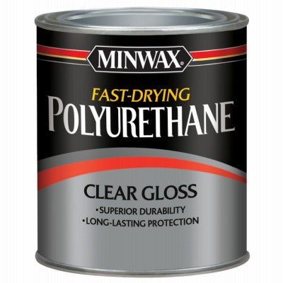 MINWAX Minwax 63000 Gloss Fast Drying Polyurethane Finish Qt