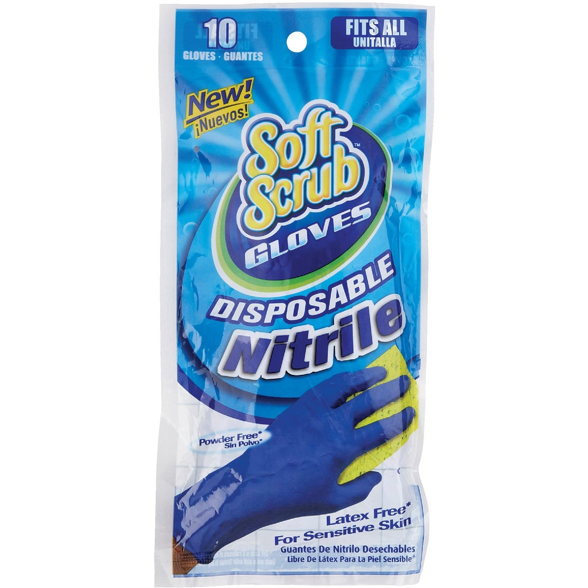 SOFT SCRUB Soft Scrub 11110-26 Nitrile Gloves 10 Count