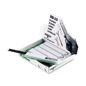 UNGER Unger UNGRB10CCT Replacement Scraper Blade 4 inches Length 10/Pack RB10CCT