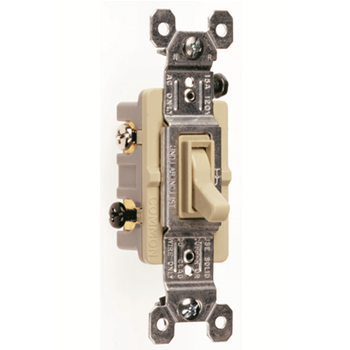LEGRAND Legrand 663-IG Grounding Toggle Switch 15 A 120 V (3-Way)
