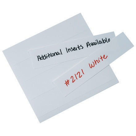 BSC PREFERRED Bsc Preferred LH152 Insert Cards for Label Holders 400pk