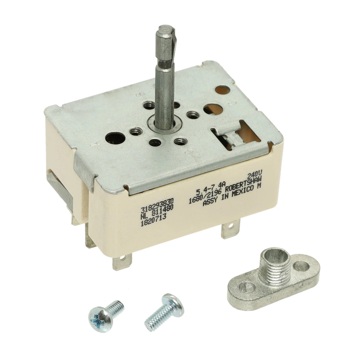 FRIGIDAIRE Frigidaire 903136-9010 Range Surface Element Control Switch Kit (Replaces 318369615)