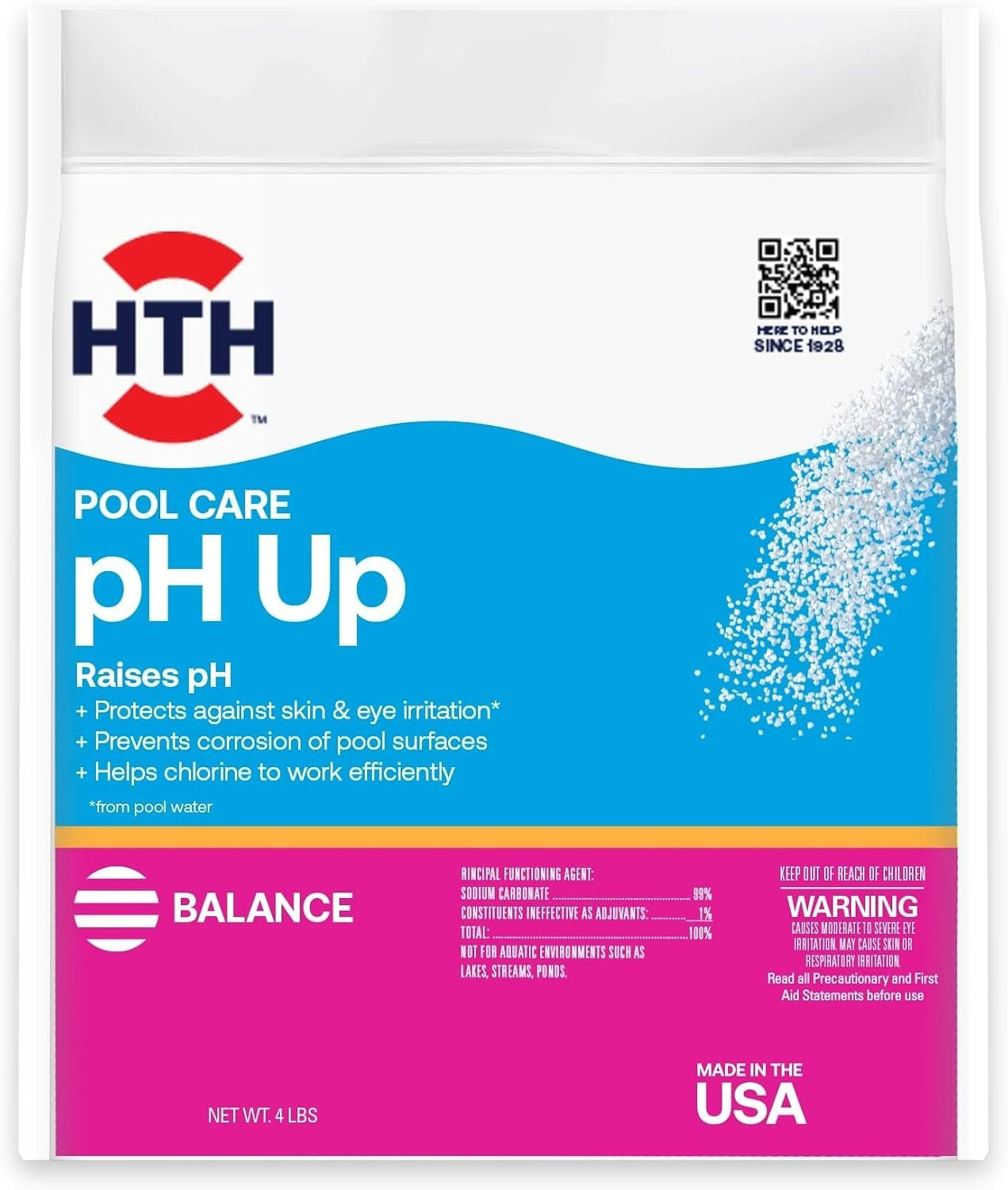 HTH Hth 67058 pH Up Granular 4 lb