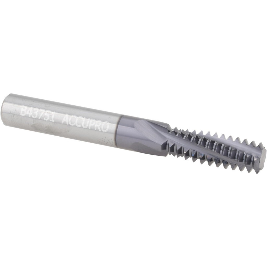 ACCUPRO Accupro 930-43714 Thread Mill 7/16-14 Unc 4 Flute Carbide