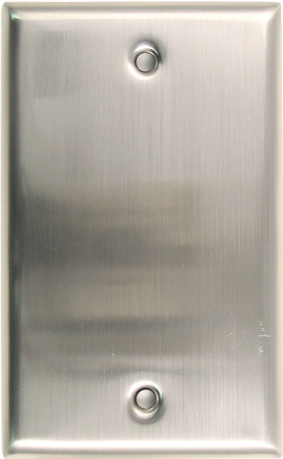 RUSTICWARE Rusticware 780SN Single Blank Switch Plate Satin Nickel