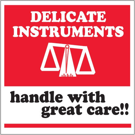 BSC PREFERRED Bsc Preferred SCL537 Handling Instruction Labels