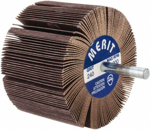 MERIT Merit Abrasives 08834137264 Mounted Flap Wheel 240 Grit