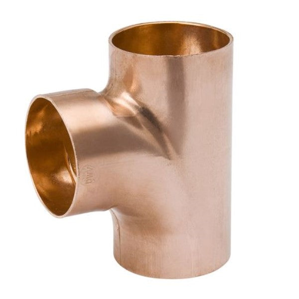 Mueller W07522 Streamline DWV Tee Copper 2 in C x C x C