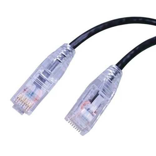 VANCO Vanco SCAT6-10BK Cat6 Slim Patch Cable 10 Feet Black