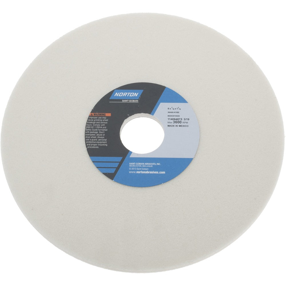 NORTON Norton 66253010825 Surface Grinding Wheel 8in 60 Grit