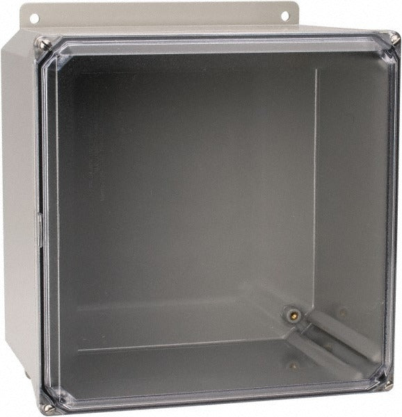 THOMAS & BETTS Thomas Betts NV10106 Polycarbonate Enclosure 10x10x6 Nema 4X